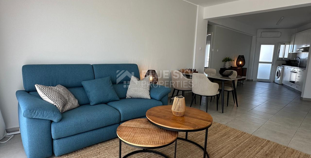 For Rent – Fully Renovated Two-Bedroom Apartment in Kapsalos