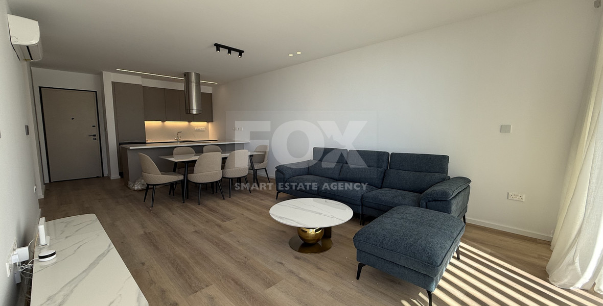 Rent: New Luxury 2-Bedroom furnished Apartment in Panthea, Limassol with communal swimming pool and gym.