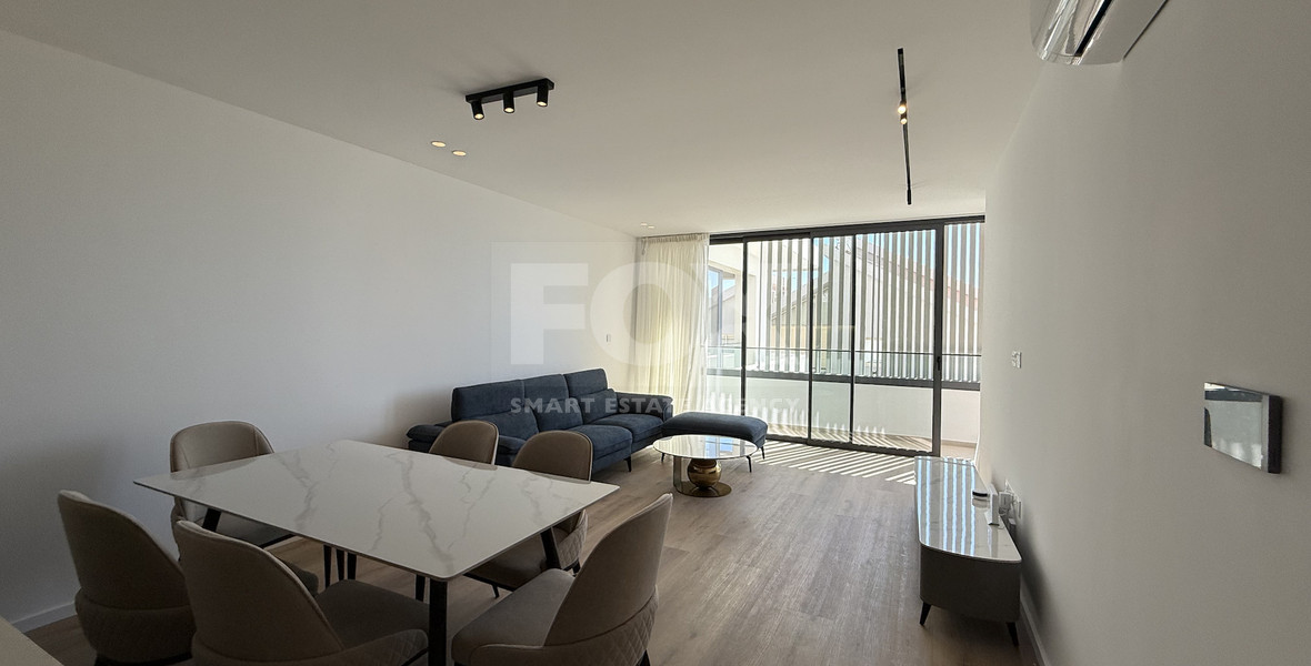 Rent: New Luxury 2-Bedroom furnished Apartment in Panthea, Limassol with communal swimming pool and gym.