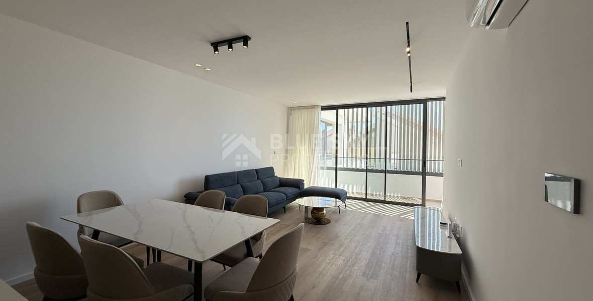 Rent: New Luxury 2-Bedroom furnished Apartment in Panthea, Limassol with communal swimming pool and gym.