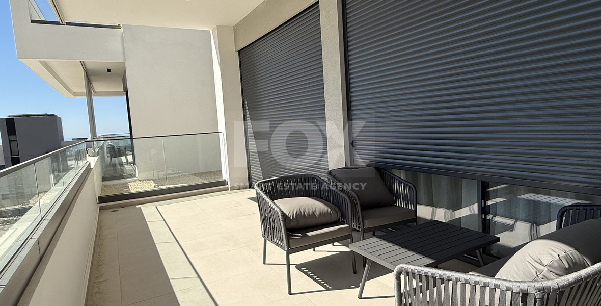 Rent: New Luxury 2-Bedroom furnished Apartment in Panthea, Limassol with communal swimming pool and gym.
