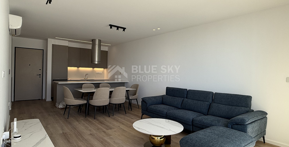 Rent: New Luxury 2-Bedroom furnished Apartment in Panthea, Limassol with communal swimming pool and gym.