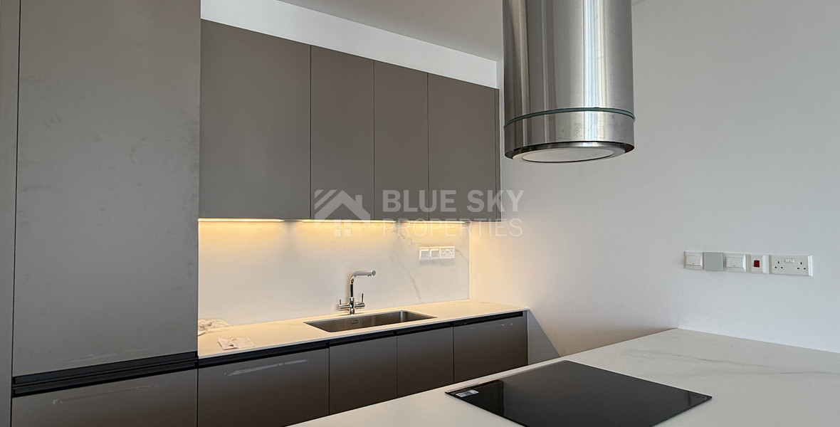 Rent: New Luxury 2-Bedroom furnished Apartment in Panthea, Limassol with communal swimming pool and gym.
