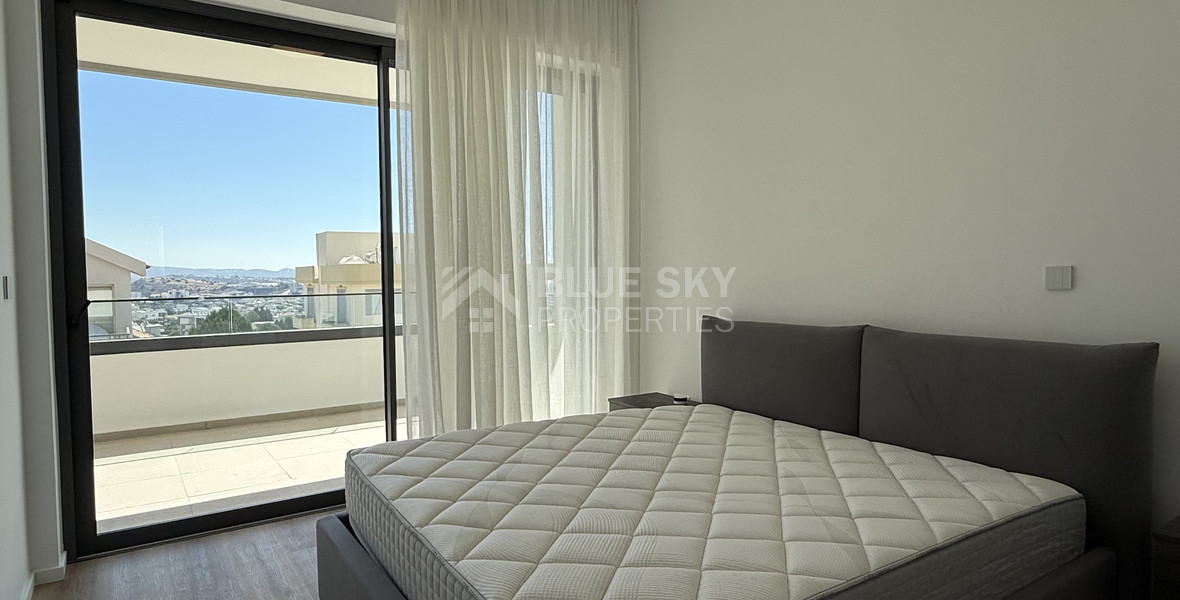 Rent: New Luxury 2-Bedroom furnished Apartment in Panthea, Limassol with communal swimming pool and gym.