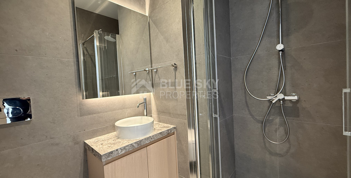 Rent: New Luxury 2-Bedroom furnished Apartment in Panthea, Limassol with communal swimming pool and gym.