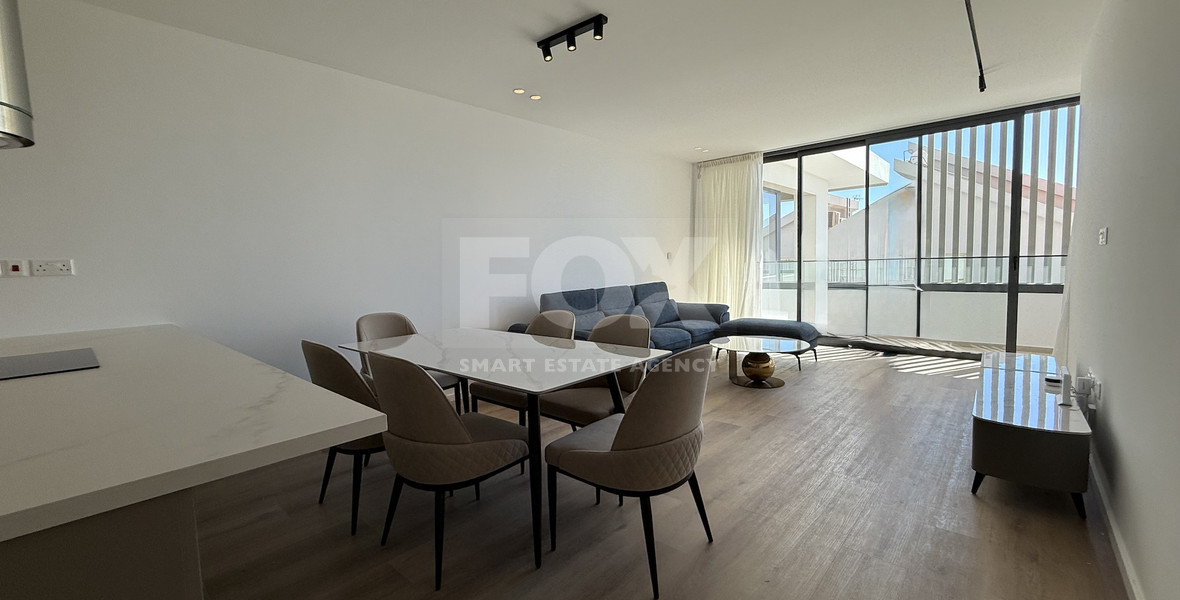 Rent: New Luxury 2-Bedroom furnished Apartment in Panthea, Limassol with communal swimming pool and gym.