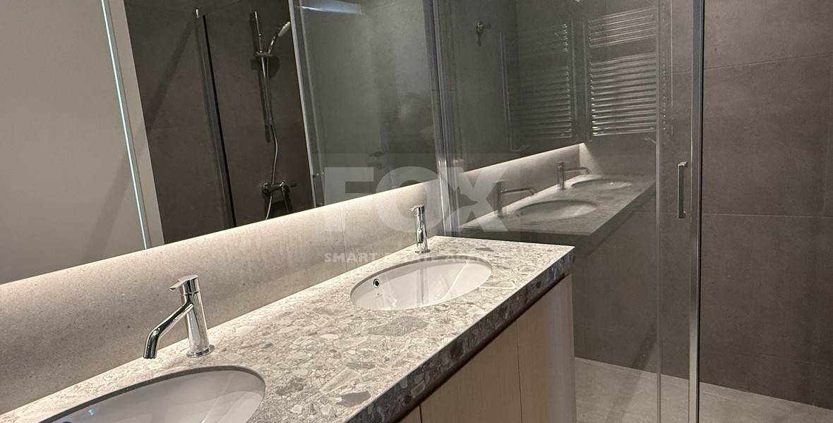 Rent: New Luxury 2-Bedroom furnished Apartment in Panthea, Limassol with communal swimming pool and gym.