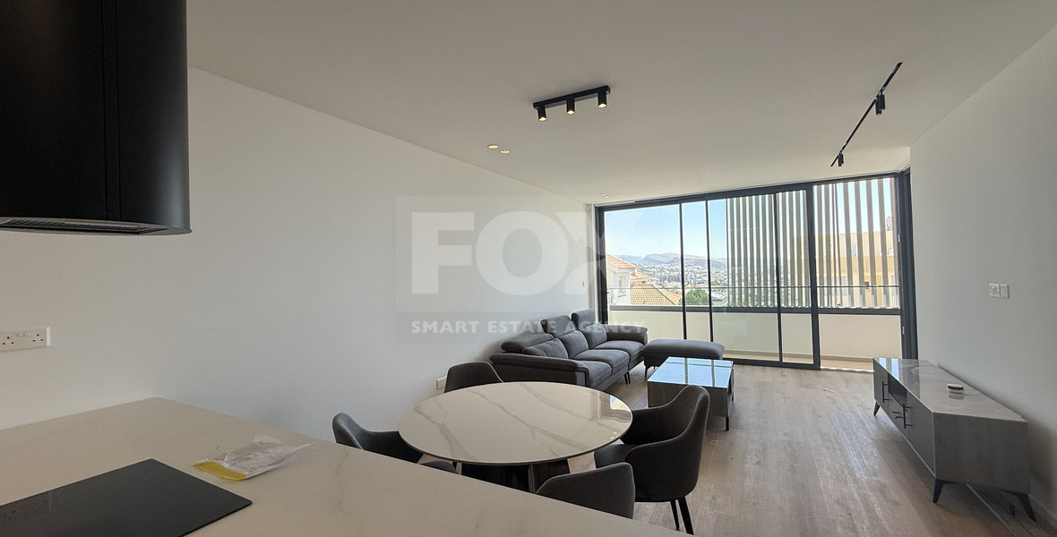 Rent: New Luxury 2-Bedroom furnished Apartment in Panthea, Limassol with communal swimming pool and gym.