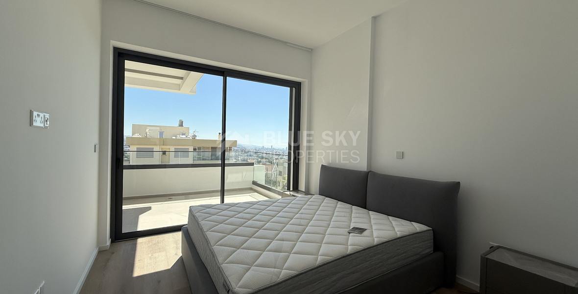 Rent: New Luxury 2-Bedroom furnished Apartment in Panthea, Limassol with communal swimming pool and gym.