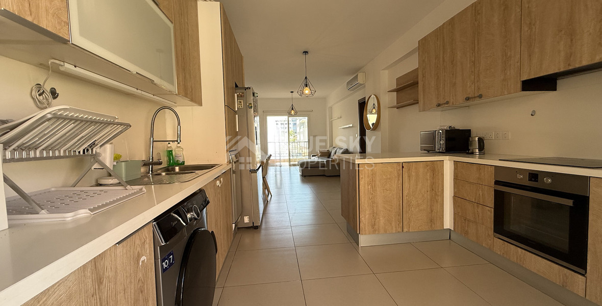 RENT: FURNISHED 2 BEDROOM APARTMENT IN THE SOUGHT AFTER LOCATION OF AGIOS NEKTARIOS JUST OFF MAKARIOS AVENUE.