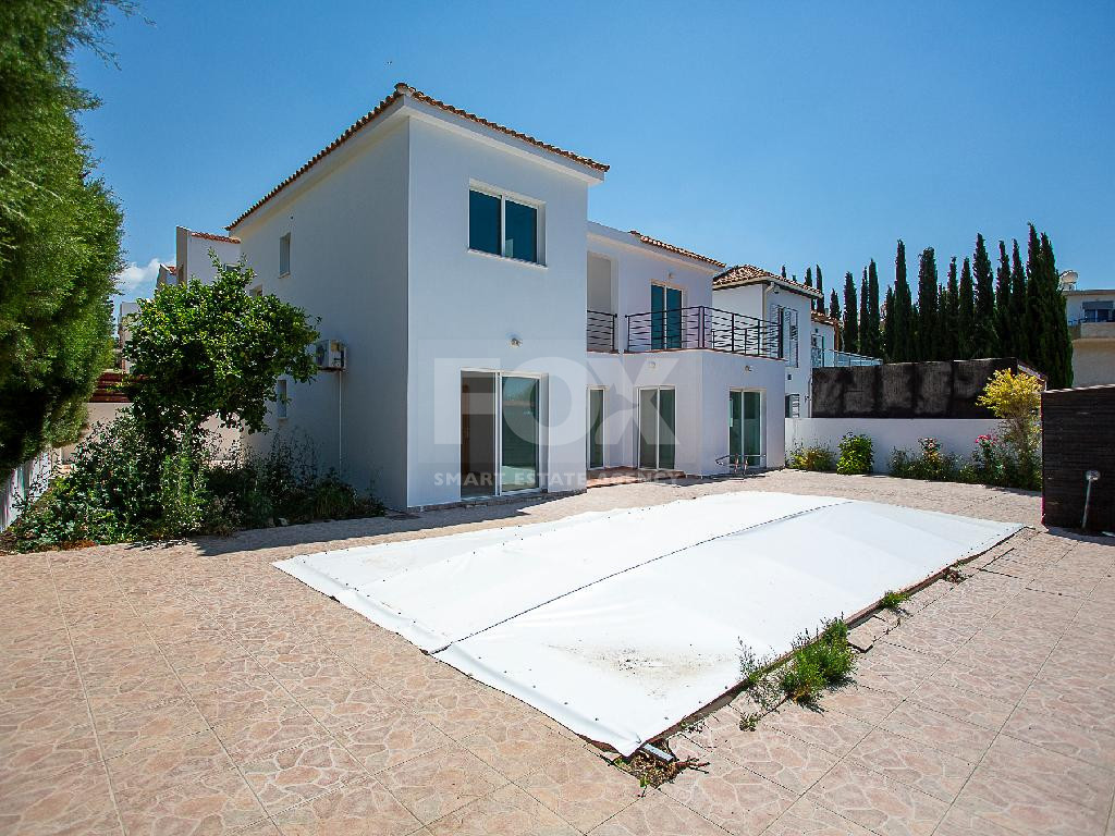 Three-Bedroom Detached House with Private Swimming Pool in Pegeia, Paphos for sale