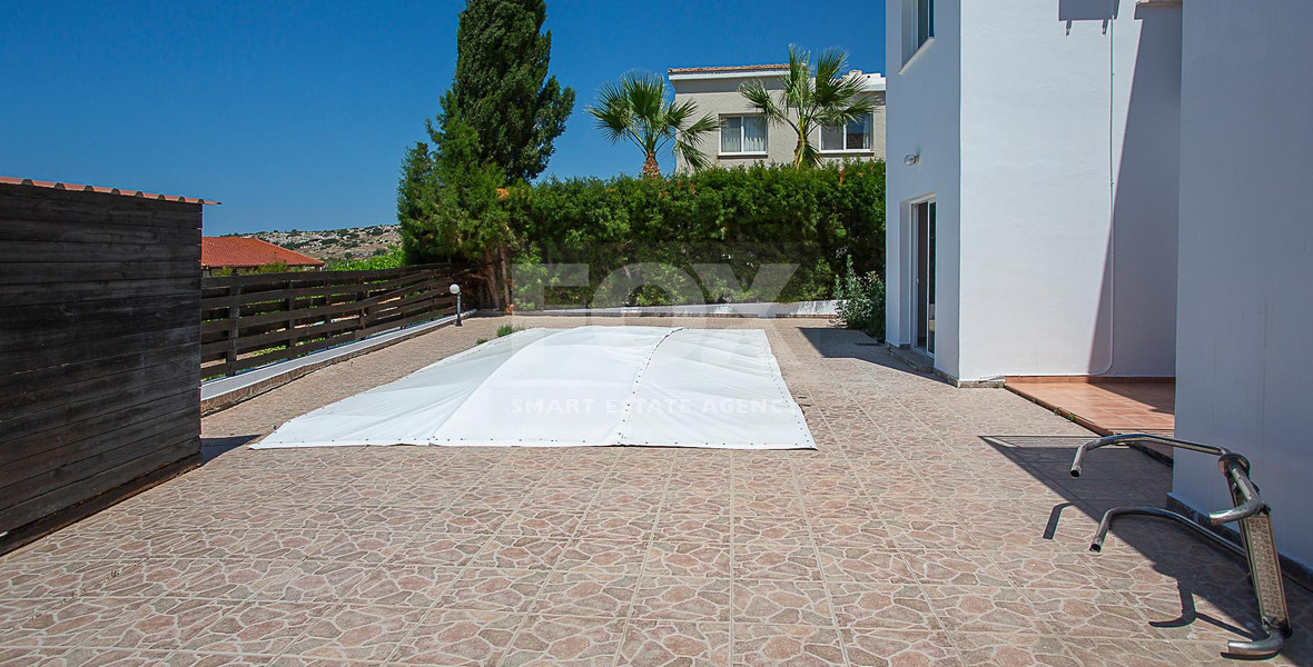 Three-Bedroom Detached House with Private Swimming Pool in Pegeia, Paphos for sale