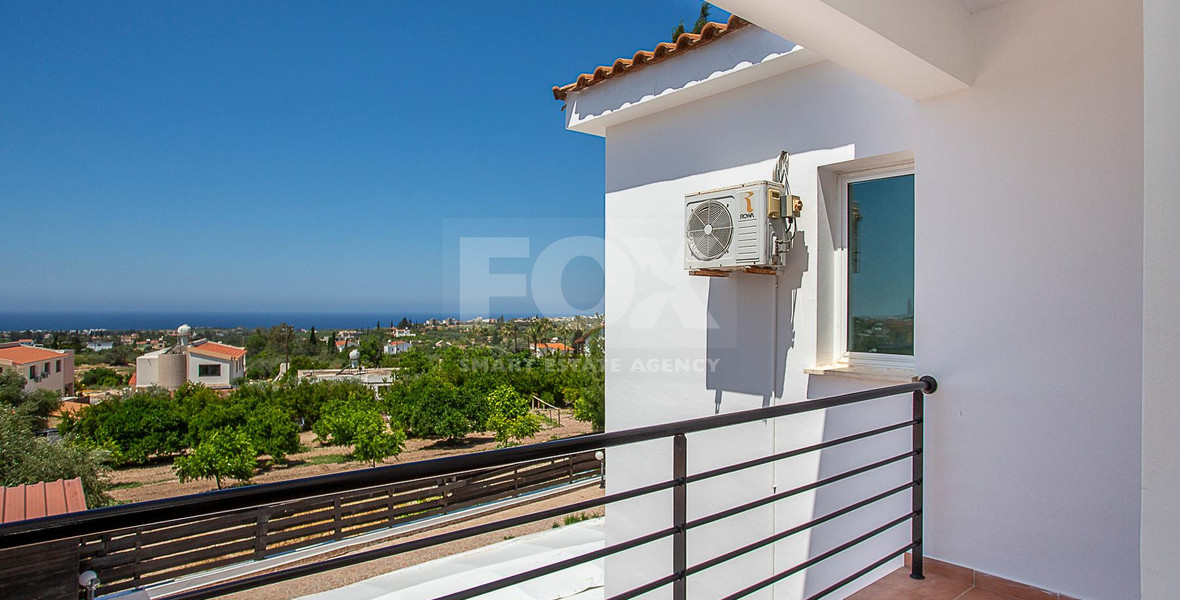 Three-Bedroom Detached House with Private Swimming Pool in Pegeia, Paphos for sale