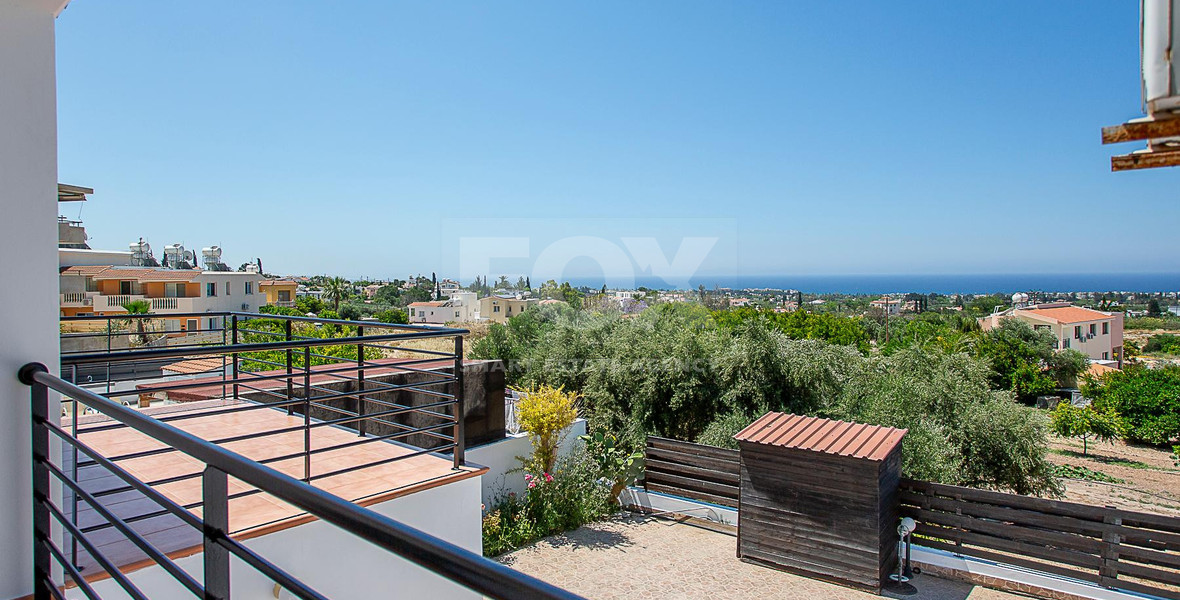 Three-Bedroom Detached House with Private Swimming Pool in Pegeia, Paphos for sale