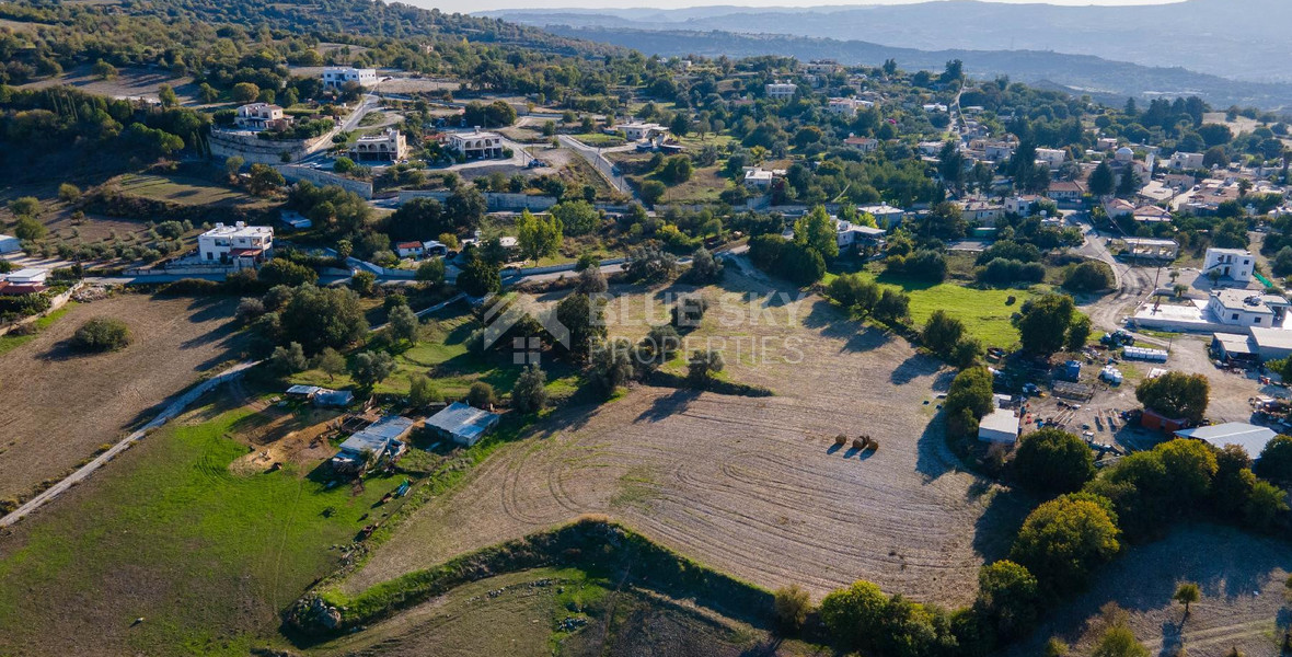 For sale , Residential field with a building density of 90%, in Simou village of Paphos district.