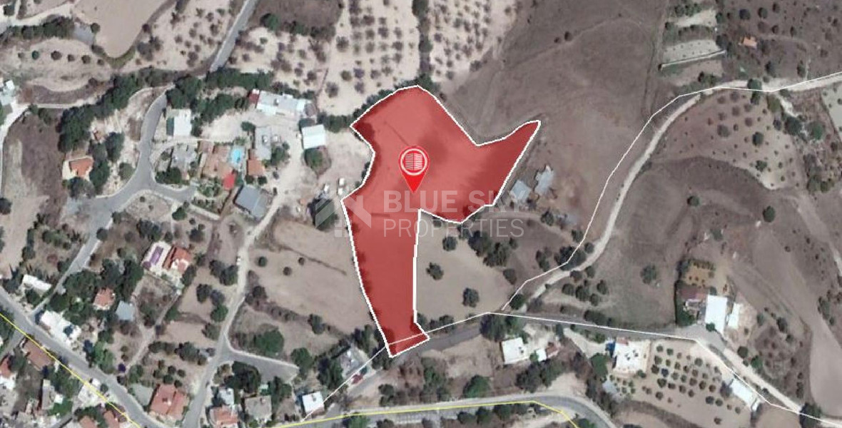 For sale , Residential field with a building density of 90%, in Simou village of Paphos district.
