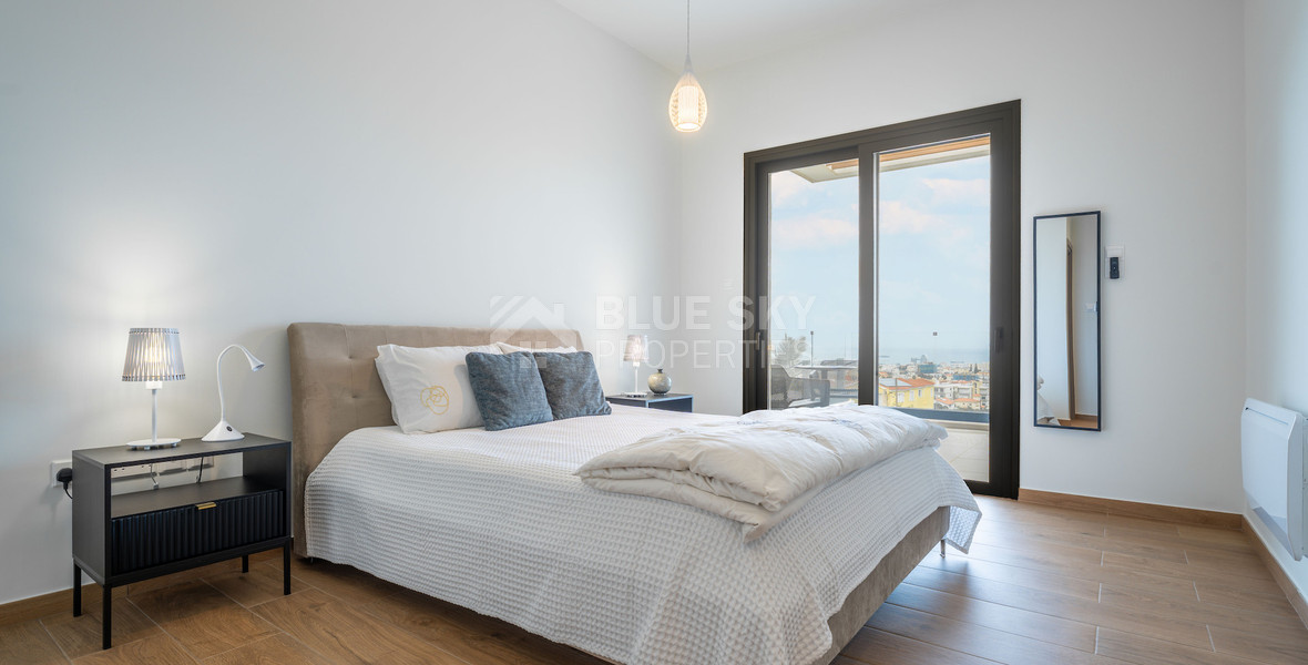 Luxury Five-Bedroom Villa with Panoramic Sea Views for Sale in Agios Athanasios,