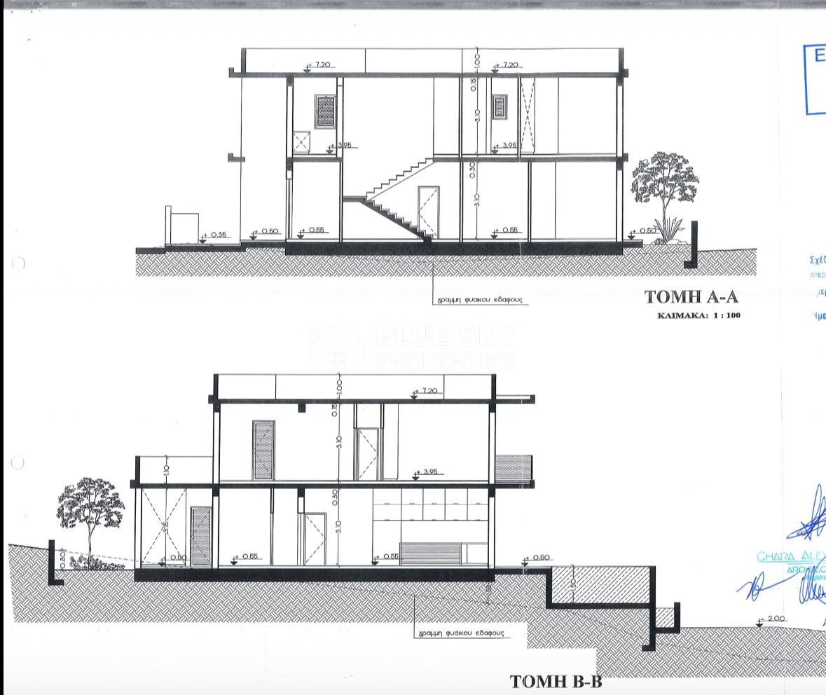 Luxury Five-Bedroom Villa with Panoramic Sea Views for Sale in Agios Athanasios,