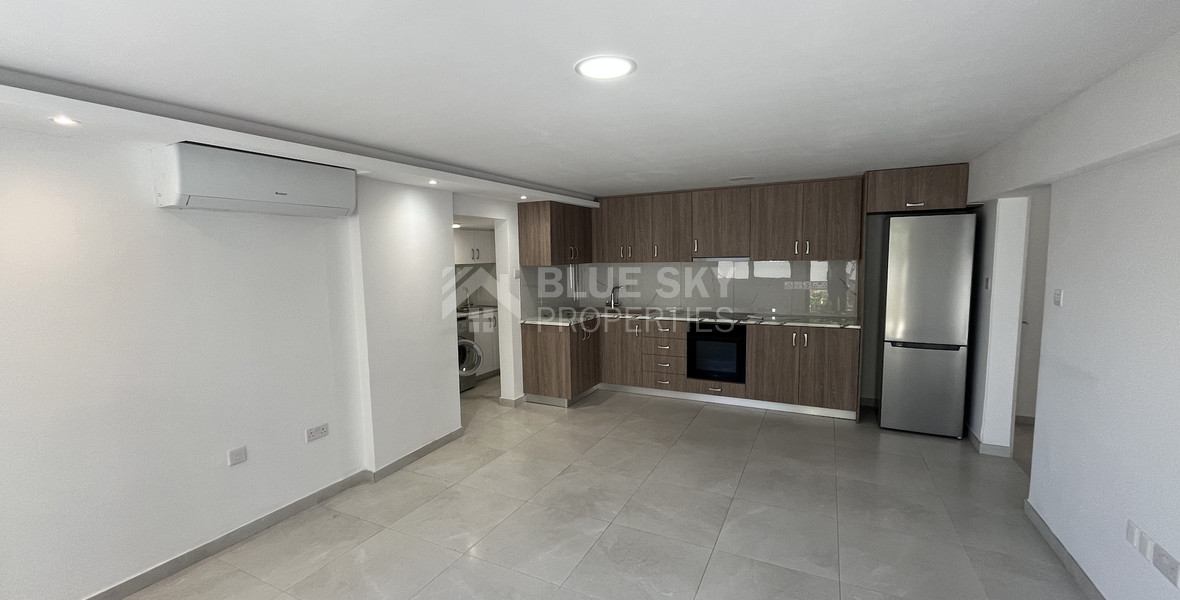 Modern 2 Bedroom Ground Floor Apartment for Rent in Mesa Geitonia