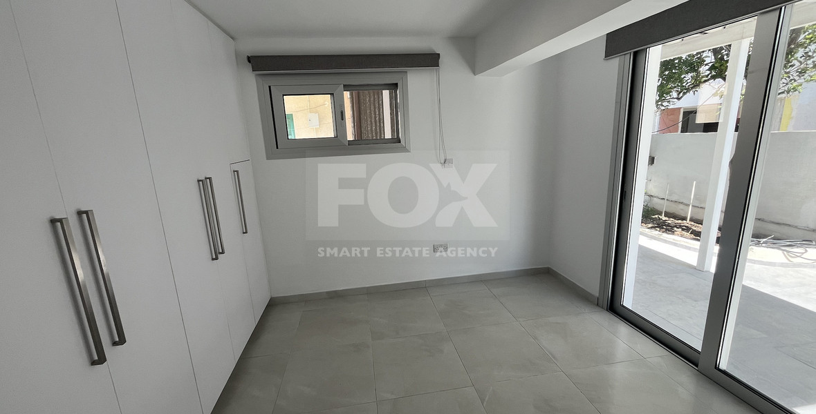 Modern 2 Bedroom Ground Floor Apartment for Rent in Mesa Geitonia