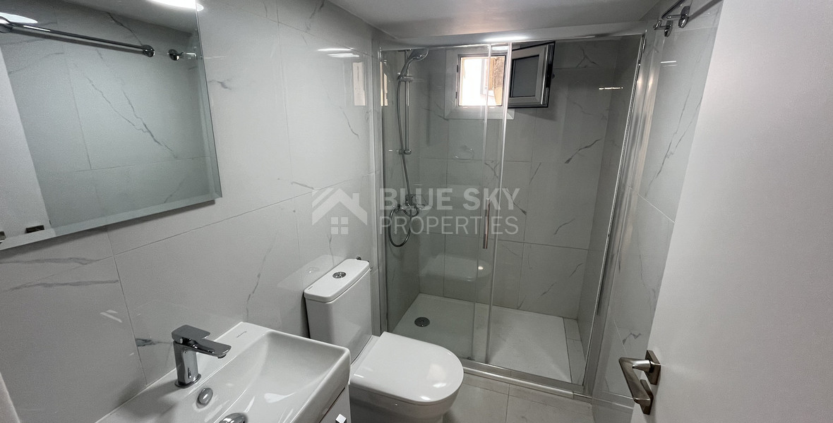 Modern 2 Bedroom Ground Floor Apartment for Rent in Mesa Geitonia
