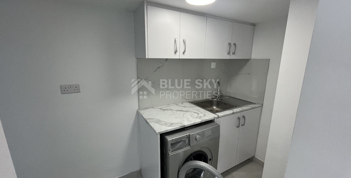 Modern 2 Bedroom Ground Floor Apartment for Rent in Mesa Geitonia