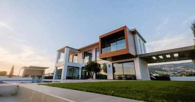 Four bedroom stunning , modern design villa for sale in Lower Peyia, Paphos.