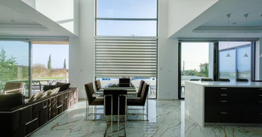 Four bedroom stunning , modern design villa for sale in Lower Peyia, Paphos.