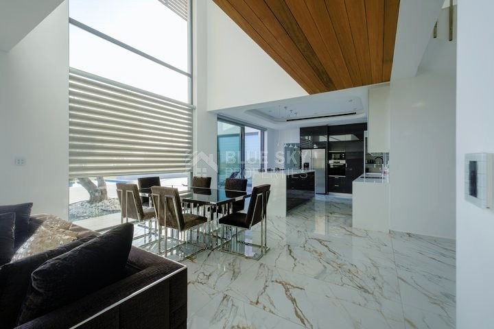 Four bedroom stunning , modern design villa for sale in Lower Peyia, Paphos.