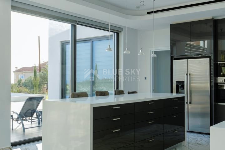 Four bedroom stunning , modern design villa for sale in Lower Peyia, Paphos.