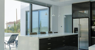 Four bedroom stunning , modern design villa for sale in Lower Peyia, Paphos.