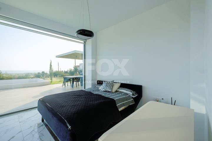Four bedroom stunning , modern design villa for sale in Lower Peyia, Paphos.