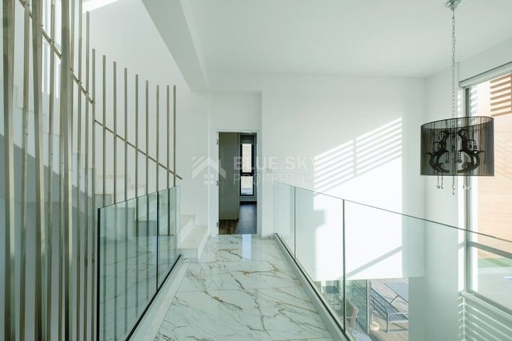 Four bedroom stunning , modern design villa for sale in Lower Peyia, Paphos.
