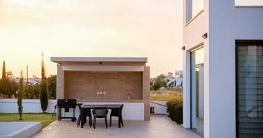 Four bedroom stunning , modern design villa for sale in Lower Peyia, Paphos.