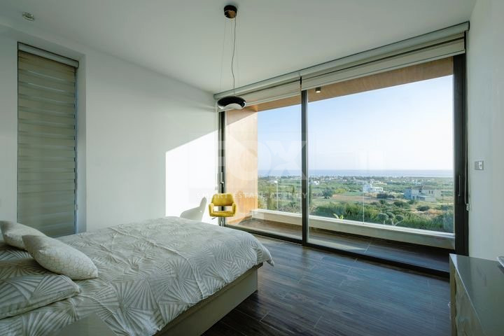 Four bedroom stunning , modern design villa for sale in Lower Peyia, Paphos.