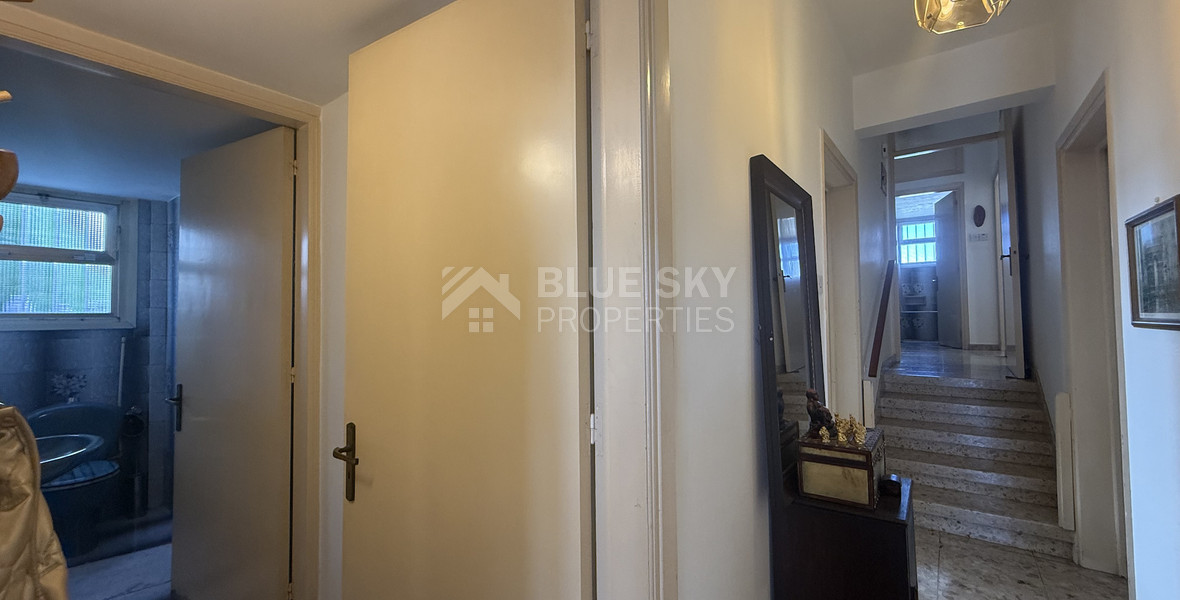 DETACHED 3 BEDROOM HOUSE IN CENTRAL LIMASSOL WITH EXTRA 1 BEDROOM SEMI BASEMENT APARTMENT AND SEPARATE STUDIO.