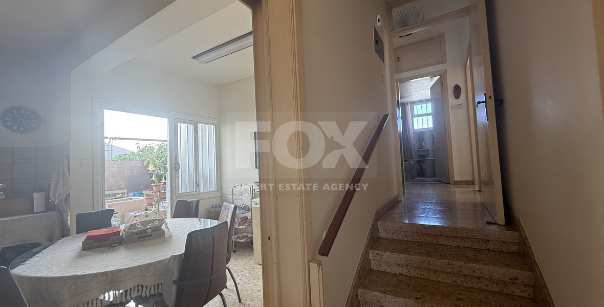 DETACHED 3 BEDROOM HOUSE IN CENTRAL LIMASSOL WITH EXTRA 1 BEDROOM SEMI BASEMENT APARTMENT AND SEPARATE STUDIO.