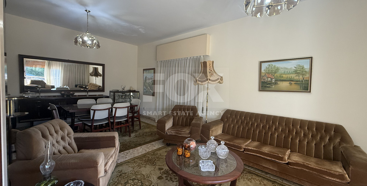 DETACHED 3 BEDROOM HOUSE IN CENTRAL LIMASSOL WITH EXTRA 1 BEDROOM SEMI BASEMENT APARTMENT AND SEPARATE STUDIO.