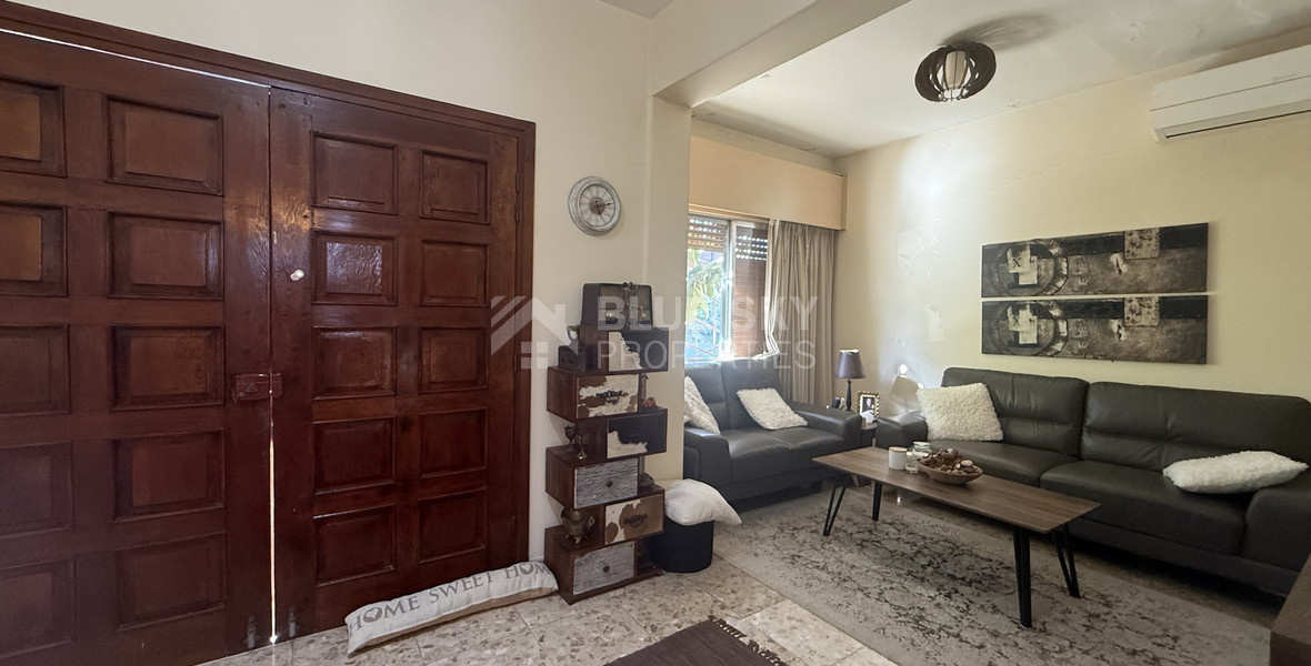 DETACHED 3 BEDROOM HOUSE IN CENTRAL LIMASSOL WITH EXTRA 1 BEDROOM SEMI BASEMENT APARTMENT AND SEPARATE STUDIO.