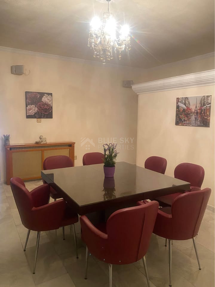 Elegant 3-Bedroom Entire First-Floor Apartment for Rent in Central Limassol