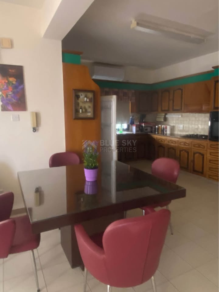 Elegant 3-Bedroom Entire First-Floor Apartment for Rent in Central Limassol