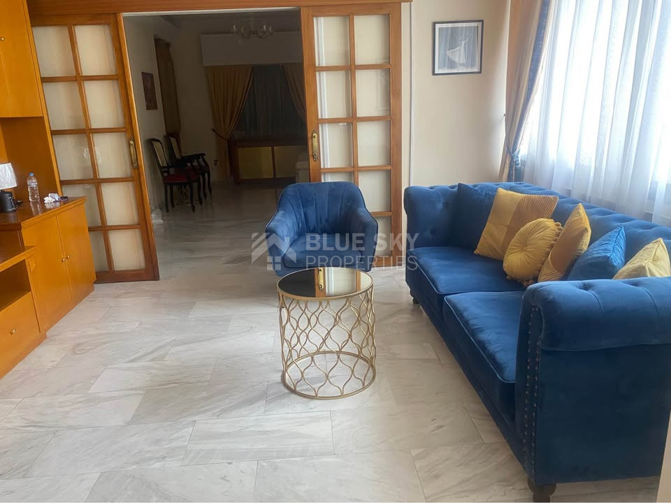 Elegant 3-Bedroom Entire First-Floor Apartment for Rent in Central Limassol