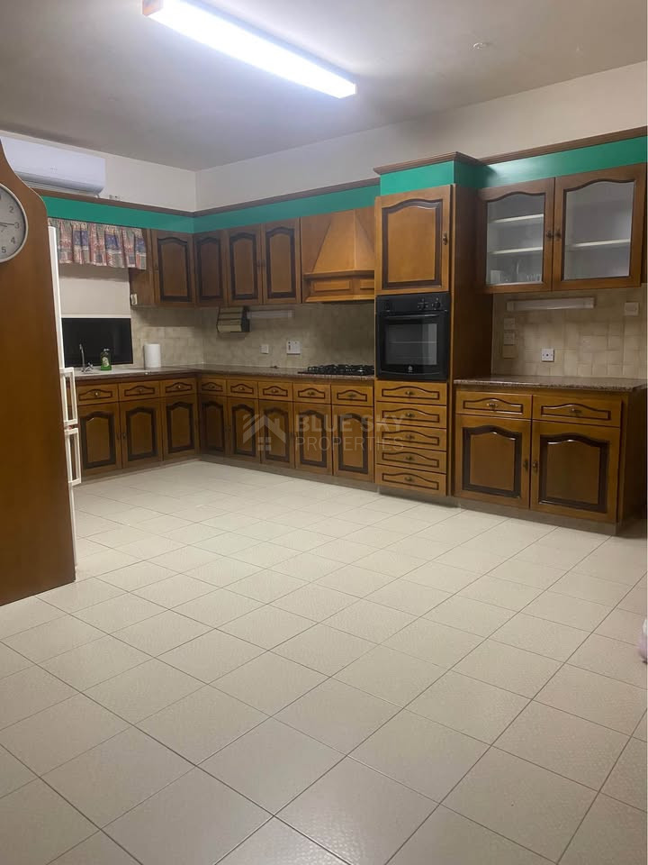 Elegant 3-Bedroom Entire First-Floor Apartment for Rent in Central Limassol