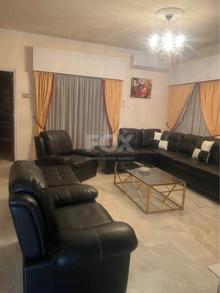 Elegant 3-Bedroom Entire First-Floor Apartment for Rent in Central Limassol