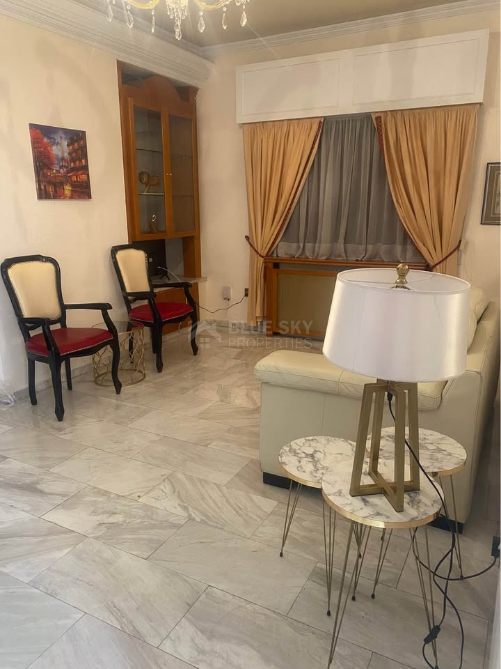 Elegant 3-Bedroom Entire First-Floor Apartment for Rent in Central Limassol