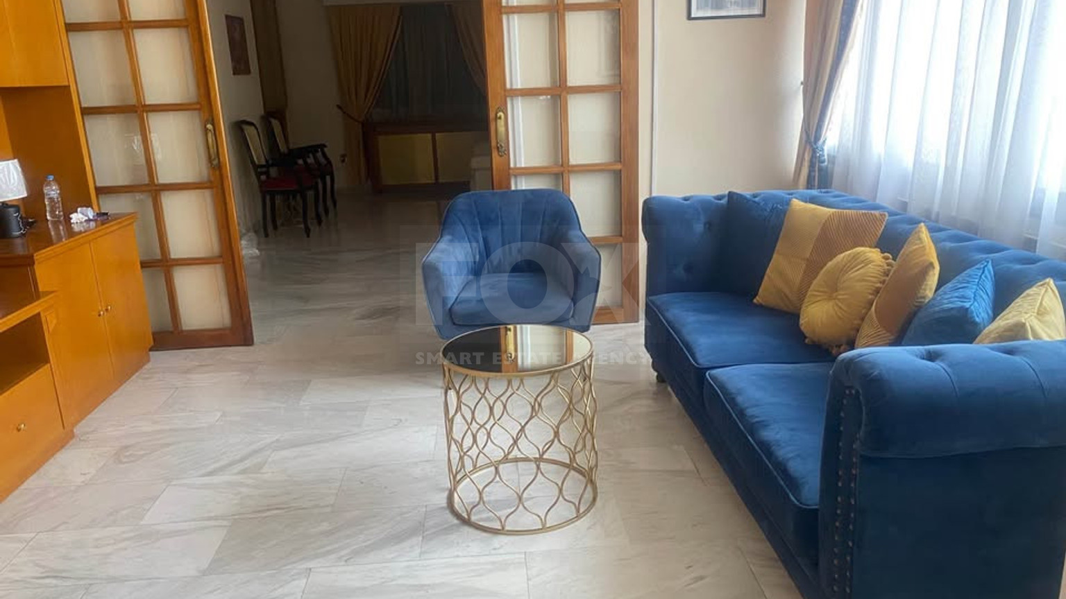 Elegant 3-Bedroom Entire First-Floor Apartment for Rent in Central Limassol