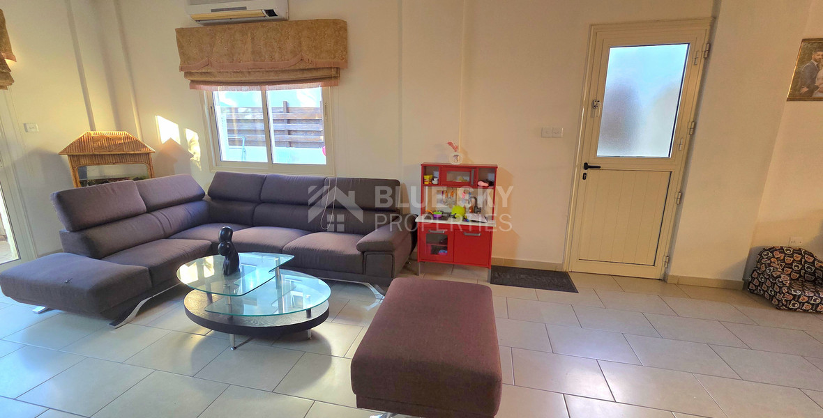 Four bedroom spacious semidetached house in Omonoia, Limassol for rent