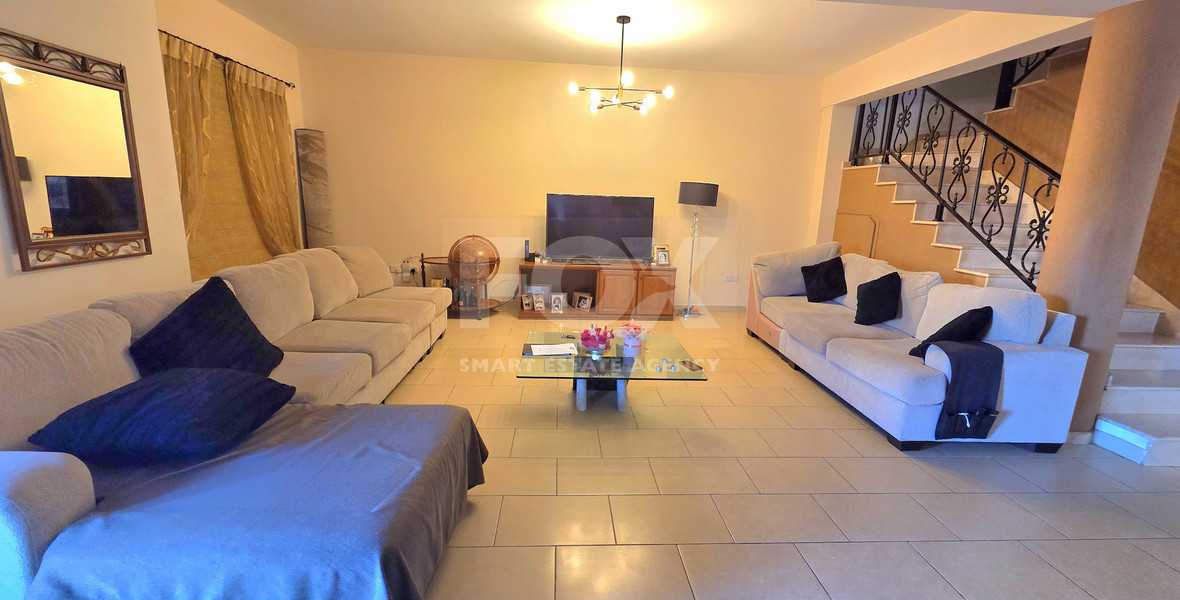 Four bedroom spacious semidetached house in Omonoia, Limassol for rent