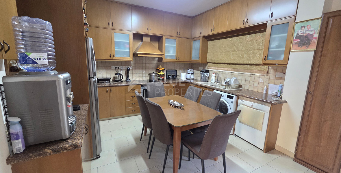 Four bedroom spacious semidetached house in Omonoia, Limassol for rent