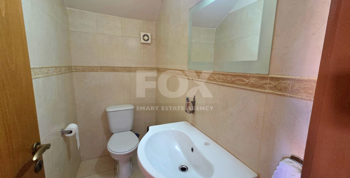 Four bedroom spacious semidetached house in Omonoia, Limassol for rent